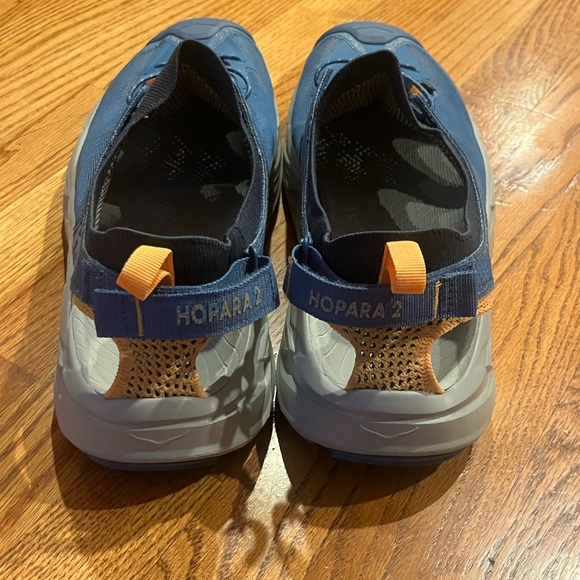 Hoka Hopara 2 Blue Athletic Shoes Men’s Size 14D - Picture 5 of 12